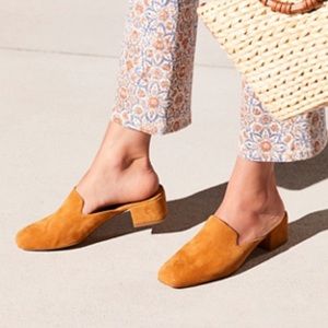 Free People Elton Block Heel Mules